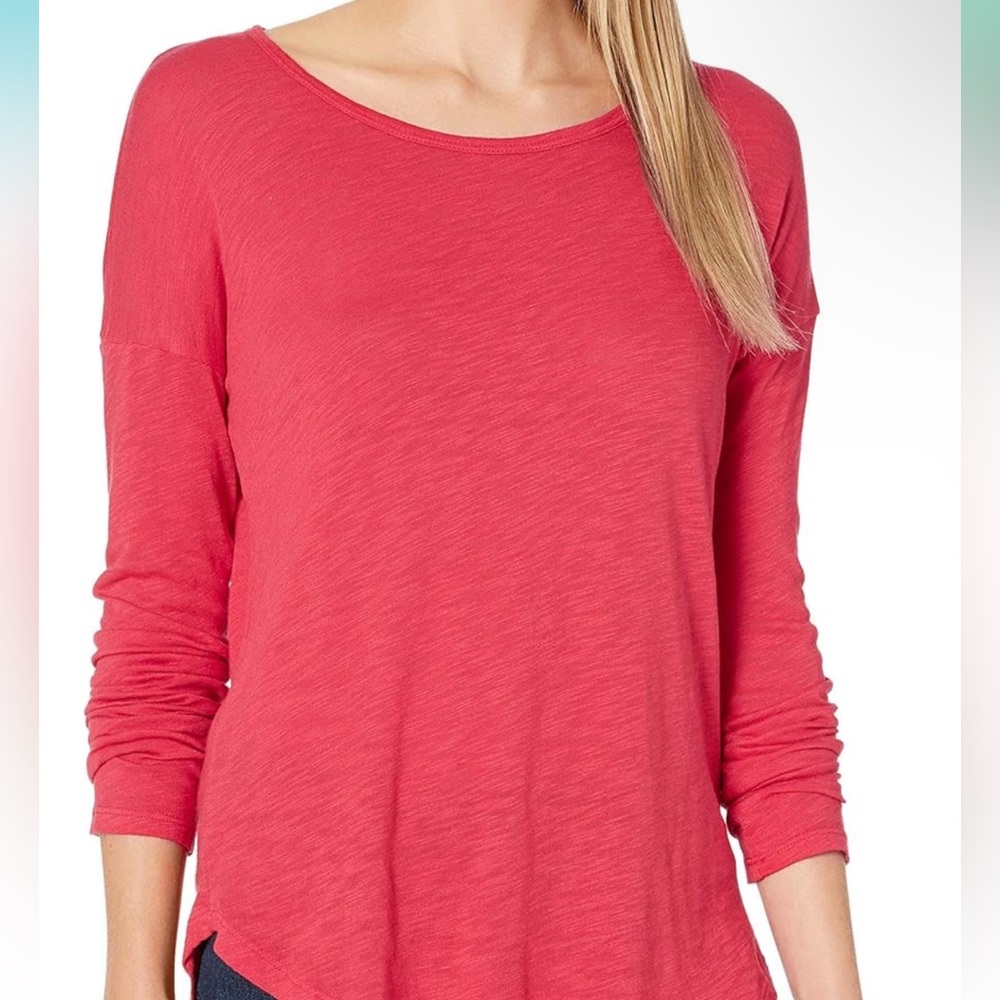 Splendid Women's Long Sleeve Super Soft Crewneck Top